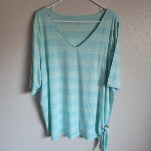 Belle Kim Gravel Women's Blouse